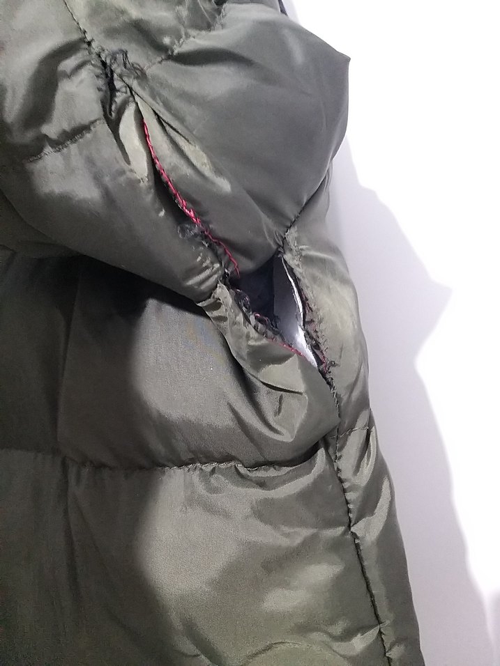 The North Face Yeşil Siyah Erkek Mont l beden - Görsel 3