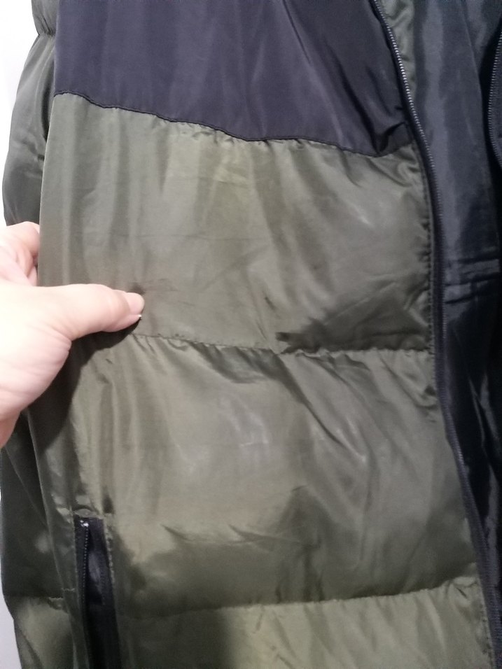 The North Face Yeşil Siyah Erkek Mont l beden - Görsel 5