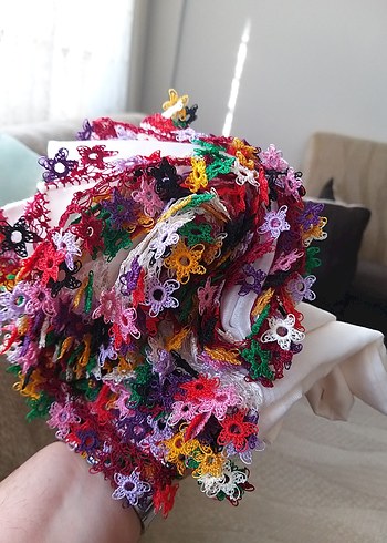 sık sık yapılmış iğne oyalı yazma alt örümcekleri - Görsel 2