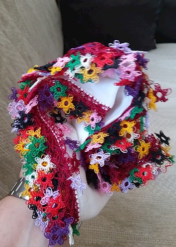 sık sık yapılmış iğne oyalı yazma alt örümcekleri - Görsel 12