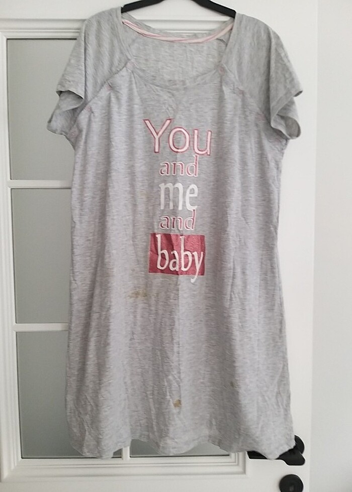 hamile elbisesi büyük beden lekeler vardır bilerek alom yapın - Görsel 2