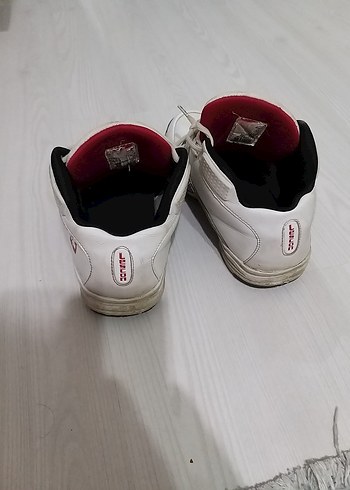 Beyaz Bağcıklı Basketbol Ayakkabısı - Görsel 7