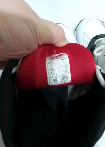 Beyaz Bağcıklı Basketbol Ayakkabısı - Görsel 11