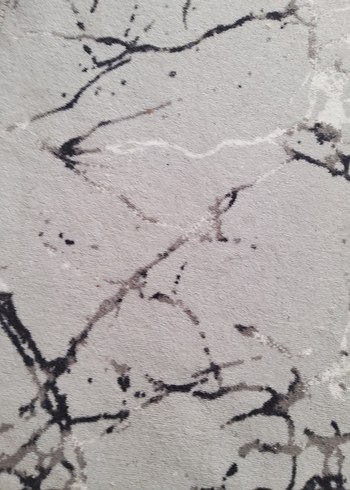 Beden gri Renk Gri Desenli Modern Halı 4 metrekare 150 230