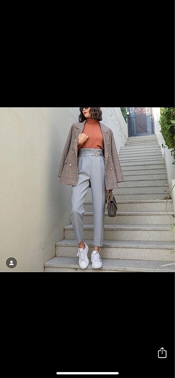 Zara Yüksel bel pantolon