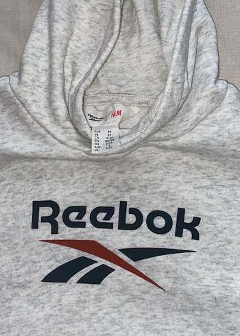 24-36 Ay Beden Ünisex Gri Reebok Eşofman Takımı Kapüşonlu