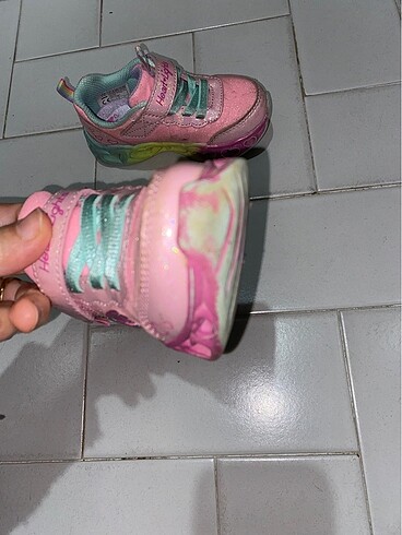 23 Beden pembe Renk Spor ayakkabı