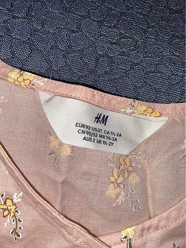 2 Yaş Beden ten rengi Renk H&M takım