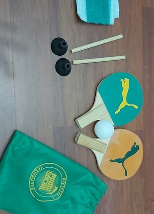PUMA marka portatif küçük masa tenisi raket seti