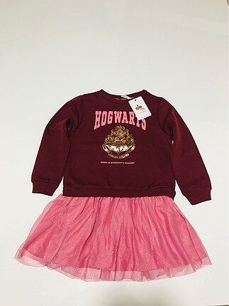 H&M Marka HARRY POTHER Baskı SWEATELBİSE 2-4 yaş