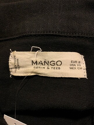 s Beden Mango Kot Ceket %70 İndirimli.