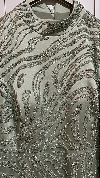 Tesettür abiye elbise - Görsel 5