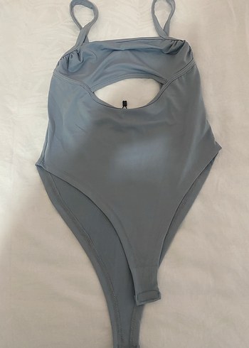 Gri İnce Askılı Kadın Mayo - Görsel 2