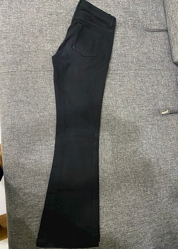 Gri Regular Fit Kadın Denim Pantolon - Görsel 2