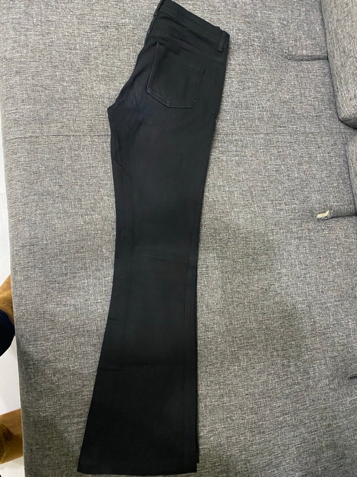 Gri Regular Fit Kadın Denim Pantolon - Görsel 2