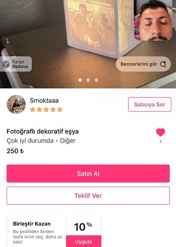 Beyaz 3D Yazıcı ile Küp Model Organizatör