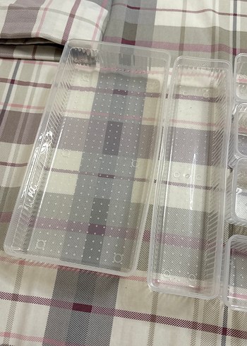 Zara Bej ve Gri Makyaj Organizer Seti