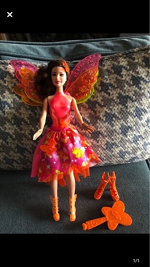 Barbie kanatlı bebek