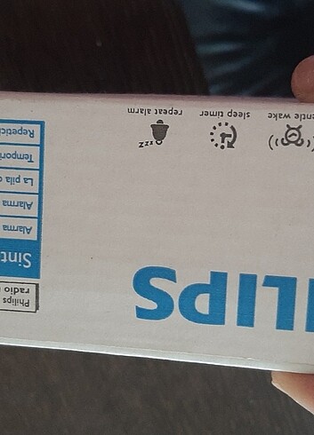 Beden siyah Renk Philips pratik radyo