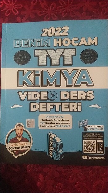Tyt kimya video ders defteri