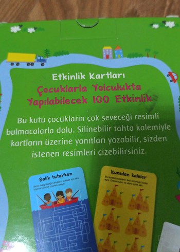 Çocuklarla Yolculukta 100 Etkinlik Kartı