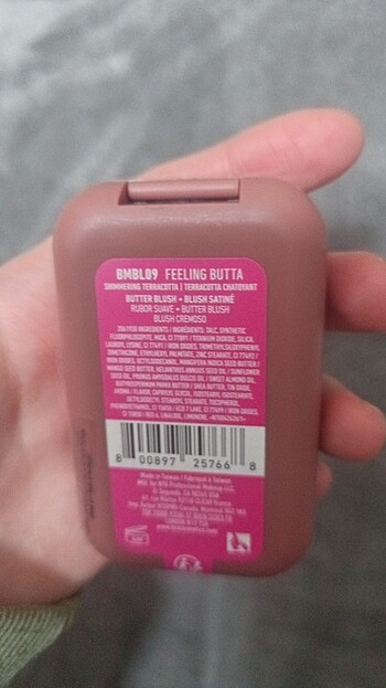 Beden Renk Nyx buttermelt allık