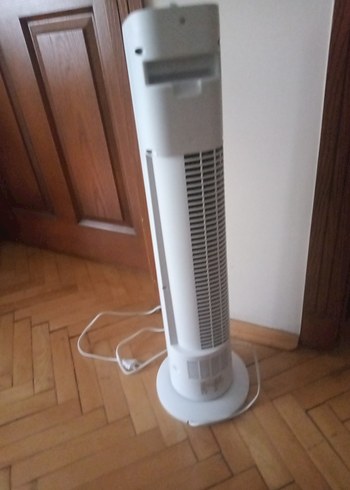 Beyaz Dikey Salınımlı Vantilatör - Görsel 4