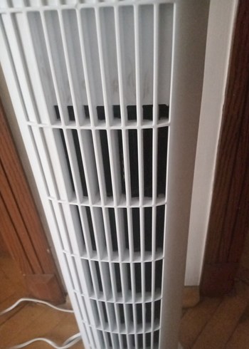 Beyaz Dikey Salınımlı Vantilatör - Görsel 2