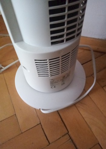 Beyaz Dikey Salınımlı Vantilatör - Görsel 5