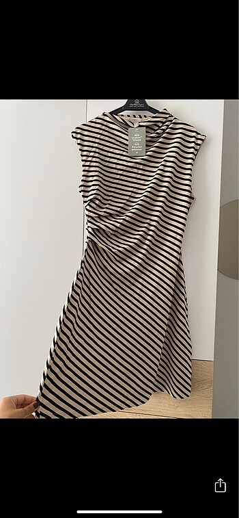 H&M Hm çizgi elbise