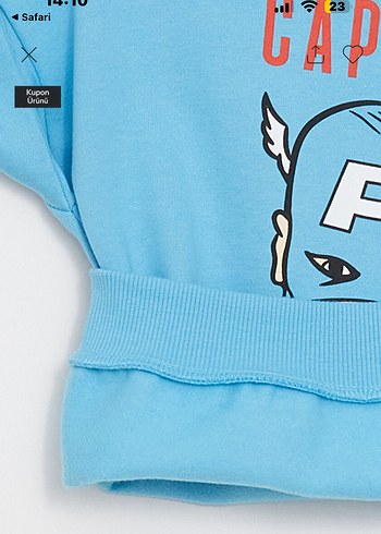 LCW Captain America Alt üst 4-5 Yaş - Görsel 3