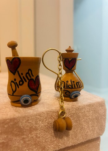 Renkli Ahşap Didim Magnet Seti - Görsel 3