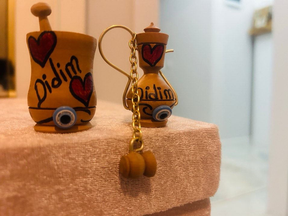 Renkli Ahşap Didim Magnet Seti - Görsel 4