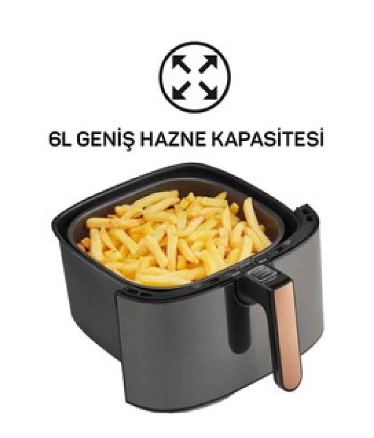 Arzum Airfrey 6 Litre XL - Görsel 2