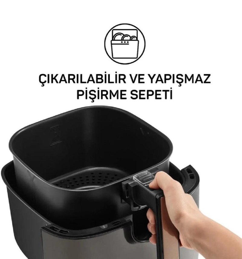 Arzum Airfrey 6 Litre XL - Görsel 3