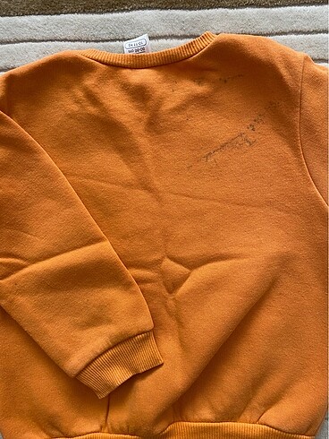 1,5 Yaş Beden pembe Renk Kız bebek sweatshirt