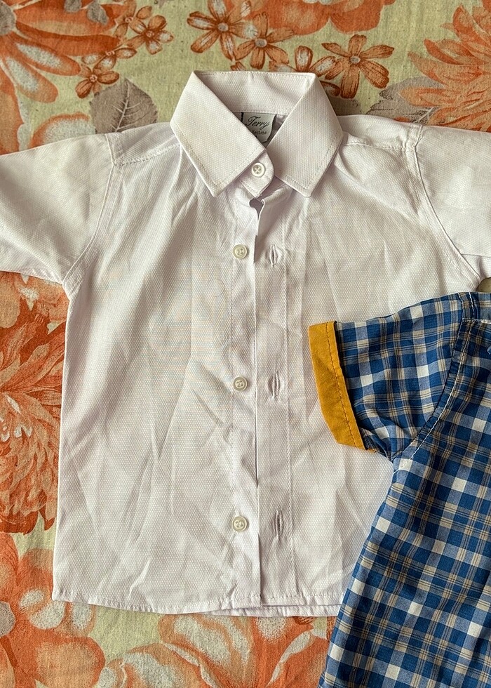 İki Adet Bebek Gömlek - Görsel 3