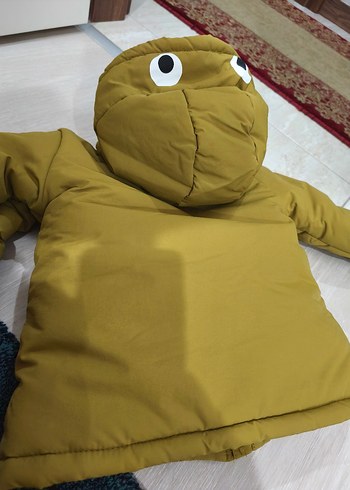 Kapüşonlu Kürklü Erkek Çocuk Mont - Görsel 3