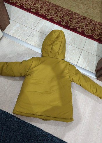 Kapüşonlu Kürklü Erkek Çocuk Mont - Görsel 2