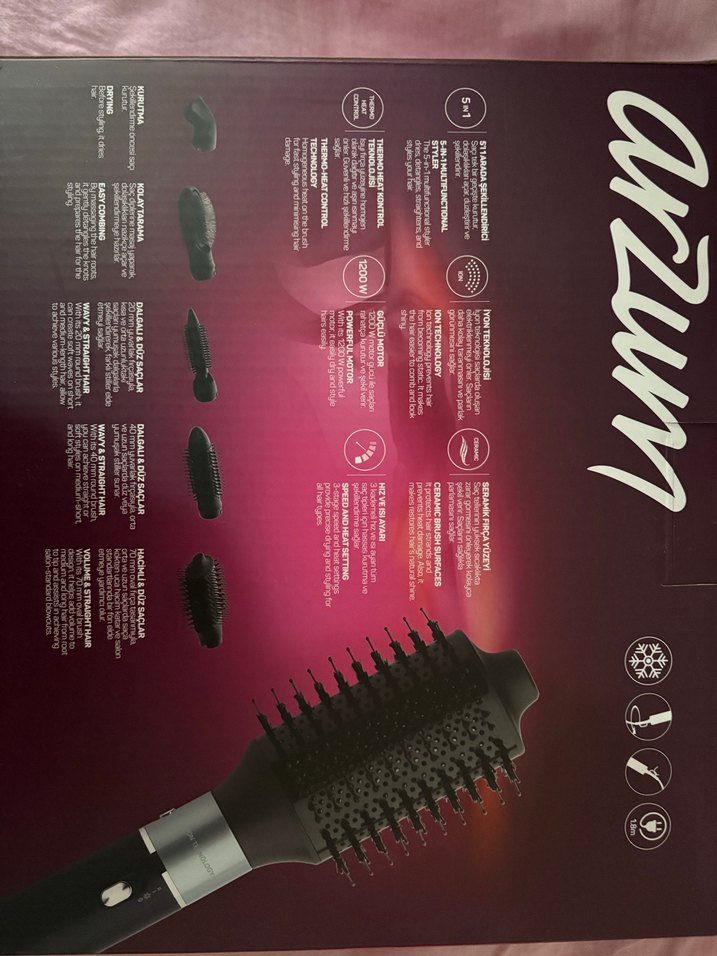 Arzum Revolution 5in1 Saç Şekillendirici - Görsel 2