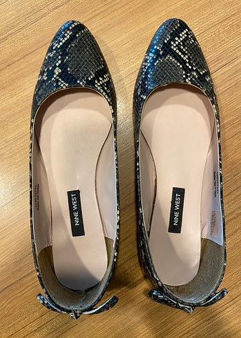 Nine West Yılan Derisi Desenli Babet (No:39) - Görsel 10
