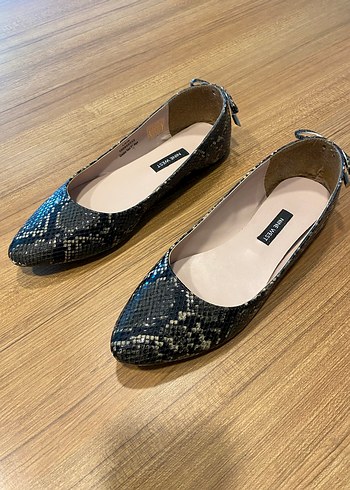 Nine West Yılan Derisi Desenli Babet (No:39) - Görsel 11