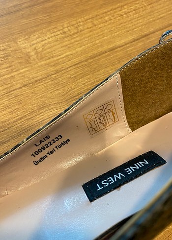 Nine West Yılan Derisi Desenli Babet (No:39) - Görsel 12