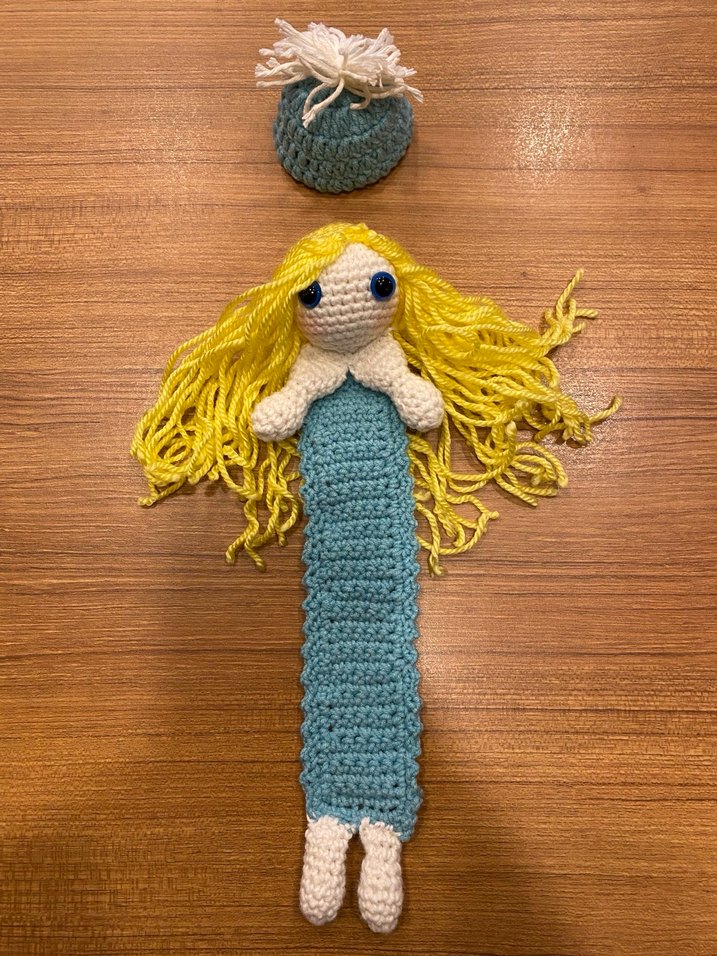 Amigurumi Kitap Ayracı - Görsel 4