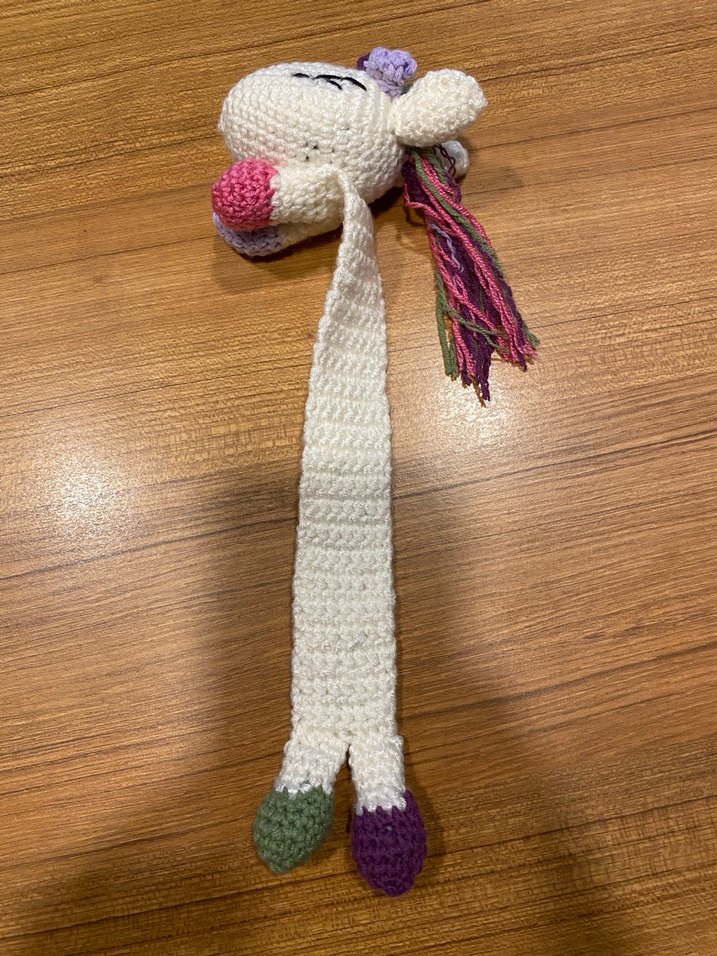 Amigurumi Kitap Ayracı - Görsel 4