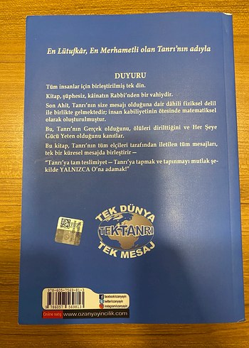 Kuran Son Ahit - Reşad Halife - Görsel 2