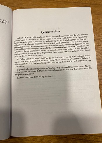 Kuran Son Ahit - Reşad Halife - Görsel 9