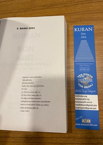 Kuran Son Ahit - Reşad Halife - Görsel 5