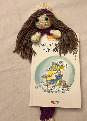 Amigurumi Kitap Ayracı (El Yapımı) - Görsel 4