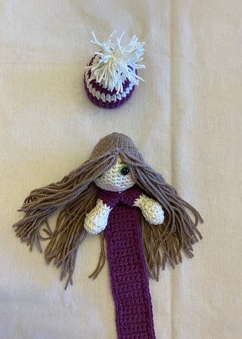 Amigurumi Kitap Ayracı (El Yapımı) - Görsel 6